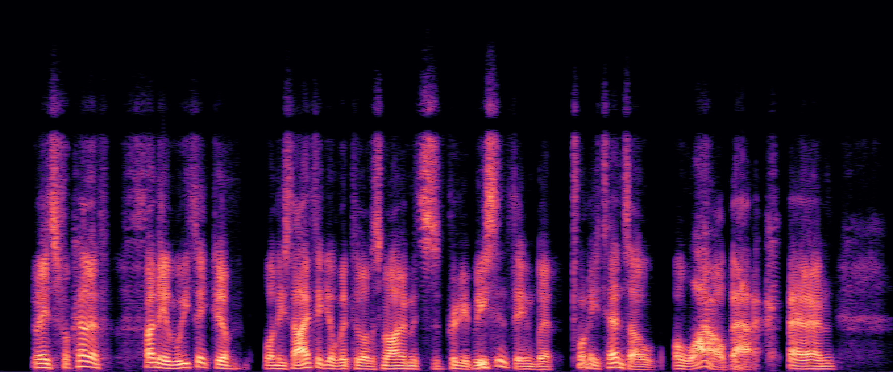 Spectrogram of clean_subj_english_020_m